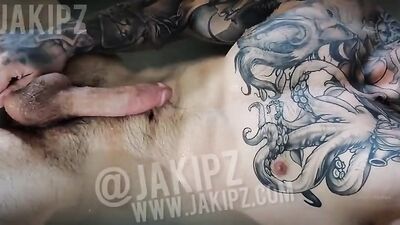 onlyfans jerking off in the bath and cumming over my abs jake andrich jakipz