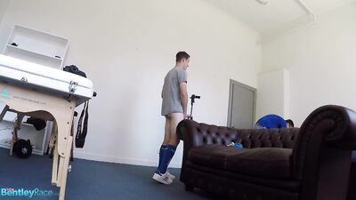 BR Aussie boy Brad Hunter at his first nude shoot