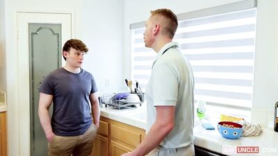 DC Eric Charming, Brody Kayman - Nothing Like a Sloppy Blowjob to Teach Your Stepson a Lesson HD