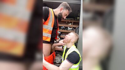 TradesmanCock Leandro HairyDomXL Collab 4