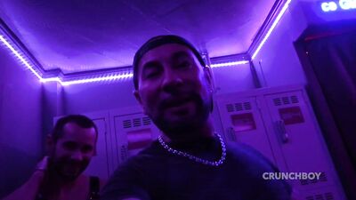 Max Lava  Dylan Lopez - Max Lava well fucked in the locker room Koncept Sauna Montpellier