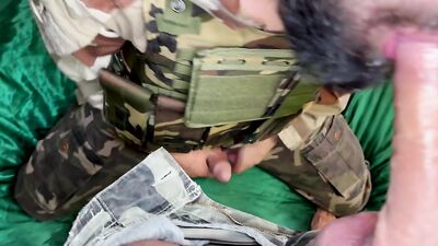 Melad Massilia  MilitaryGayXXX - Good fuck in uniform - Gay Porn