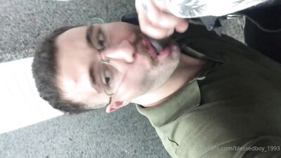 Bareback in the College Bathroom in Quarantine - BlessedBro1993 gay porn