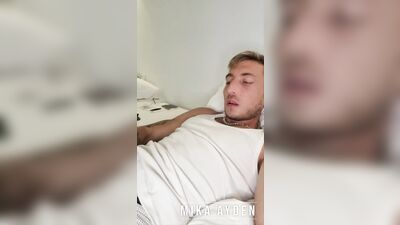 I Jerk Off In My Bed - Mika Ayden - gay porn