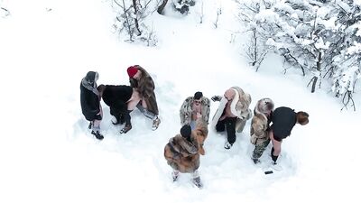 Snow Plowing - gay porn