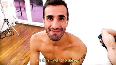 An Italian straight stud with a bottom who wants his cock - gay porn