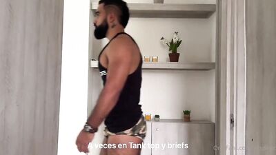 Alejo Ospina - My Bear Roommate - gay porn