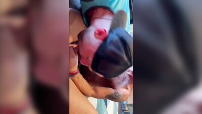 Two mouths one big cock