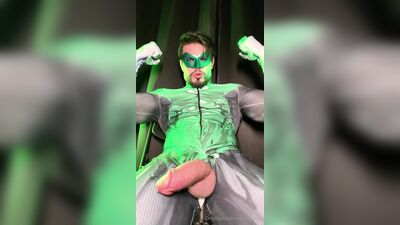 Rico Marlon Big thick Lantern Green - Masturbation Big thick Loads Milk - gay porn