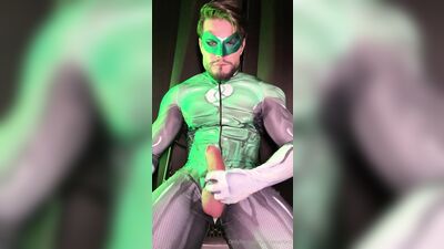 Rico Marlon Big thick Lantern Green - Masturbation Big thick Loads Milk - gay porn