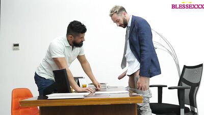 RawFuckClub - Willing to do anything to get a raise - free gay porn video