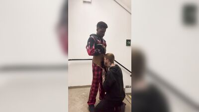 RawFuckClub - Teasing my friend until he fucks me on the public bathroom H - free gay porn video