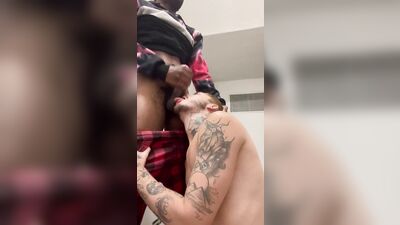 RawFuckClub - Teasing my friend until he fucks me on the public bathroom H - free gay porn video