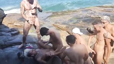 OnlyFans - Tijuana Beach Orgy