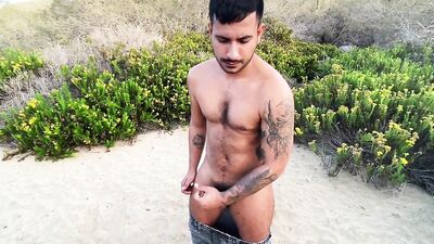 RawFuckClub - PabloySebas - Cruising at Maspalomas Dunes - free gay porn
