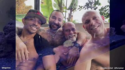 RawFuckClub - Tag-teaming Julian Torres with BigCMen PART TWO - free gay porn
