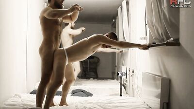 RawFuckClub - Rough play with a blond twunk in a night livestream - free gay porn