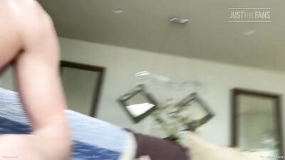 JustForFans - Bigcmen - 3 Way with Logan Moore - free gay porn