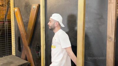 RawFuckClub - The sexy kalil used raw by jonathan miranda in fetish outfit - free gay porn