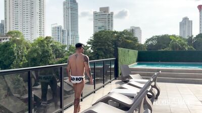 Frank Box and Viktor Rom - Pool  Foock - free gay porn