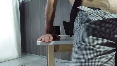 RawFuckClub - Overtime with my coworker when the office closed - free gay porn