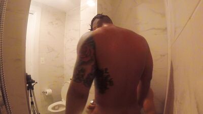OnlyFans - FULLTIMEPAPI in the shower - free gay porn