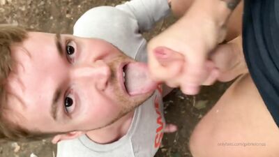 OnlyFans - Outdoor Sex - Gabriel Cross Andro Maas - free gay porn
