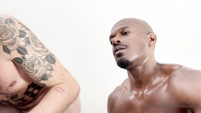 OnlyFans - Rhyheim Shabazz Chris Damned and Eric Rey - free gay porn