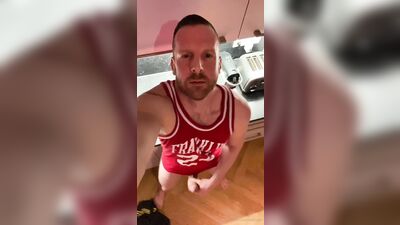 OnlyFans - Tim Kruger - Panfried CUM Omelett With A Nice RedWine - free gay porn