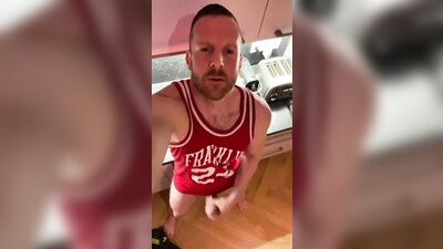 OnlyFans - Tim Kruger - Panfried CUM Omelett With A Nice RedWine - free gay porn