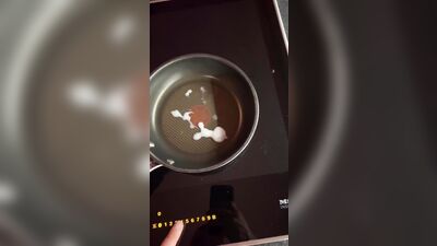 OnlyFans - Tim Kruger - Panfried CUM Omelett With A Nice RedWine - free gay porn