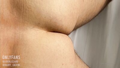 OnlyFans - @joeblizzard - Joe Fucked by Hairy Calvin - free gay porn
