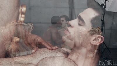 NoirMaLucas Leon DeAngelo Jackson - Shooting The Pro - free gay porn