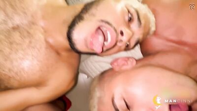 RawFuckClub - Yardiestyle Fucking Two Brazilian Bussys - free gay porn