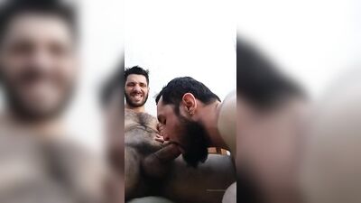 OnlyFans - BrhornycoupDelicious Fuck In The Backyard - free gay porn