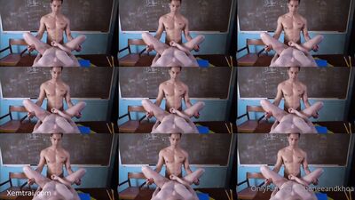OnlyFans - Serg Shepard Rhonee and Khoa - Sex Education - free gay porn