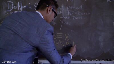 OnlyFans - Serg Shepard Rhonee and Khoa - Sex Education - free gay porn