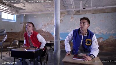 OnlyFans - Serg Shepard Rhonee and Khoa - Sex Education - free gay porn