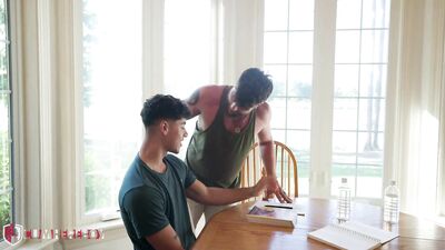 Heath Halo and Jordan Haze - The Tutor - free gay porn