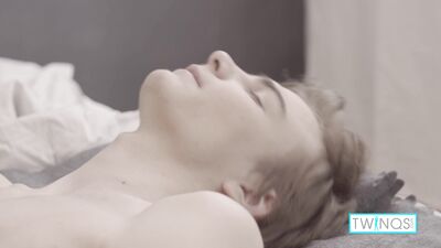 TwinQs - Horny Bedtime Fuck With Slim Lucas A And Logan S - free gay porn