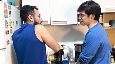 RawFuckClub - Mi primo me ayuda a sacar la proteina pero no de la licuadora - free gay porn