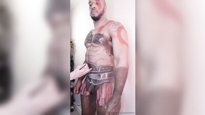 OnlyFans - PicAsssHoGod of War - Ricardo Prince is Kratos - free gay porn