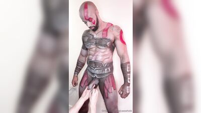 OnlyFans - PicAsssHoGod of War - Ricardo Prince is Kratos - free gay porn