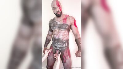 OnlyFans - PicAsssHoGod of War - Ricardo Prince is Kratos - free gay porn