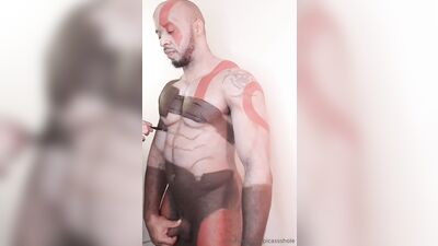 OnlyFans - PicAsssHoGod of War - Ricardo Prince is Kratos - free gay porn