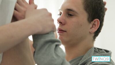 Cute Bottom Adam Shoots A Load While Zane Fucks His Ass - free gay porn
