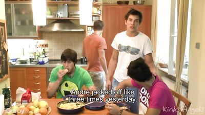 Issue #19 -Too Many Cooks... - Kevin Warhol Andre Boleyn Adam Archuleta  Rocco Alfieri - free gay porn