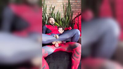 RawFuckClub - Deadpool Dominates Spider-Man- Tim Kruger Takes Control of Igor Lucios - free gay porn