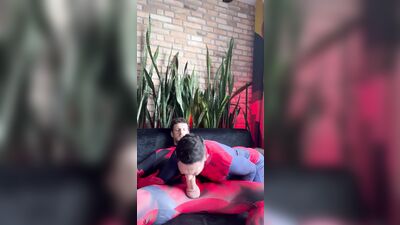 RawFuckClub - Deadpool Dominates Spider-Man- Tim Kruger Takes Control of Igor Lucios - free gay porn