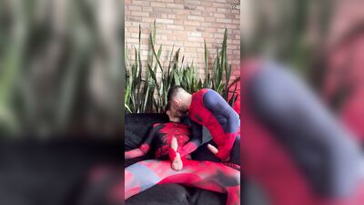 RawFuckClub - Deadpool Dominates Spider-Man- Tim Kruger Takes Control of Igor Lucios - free gay porn